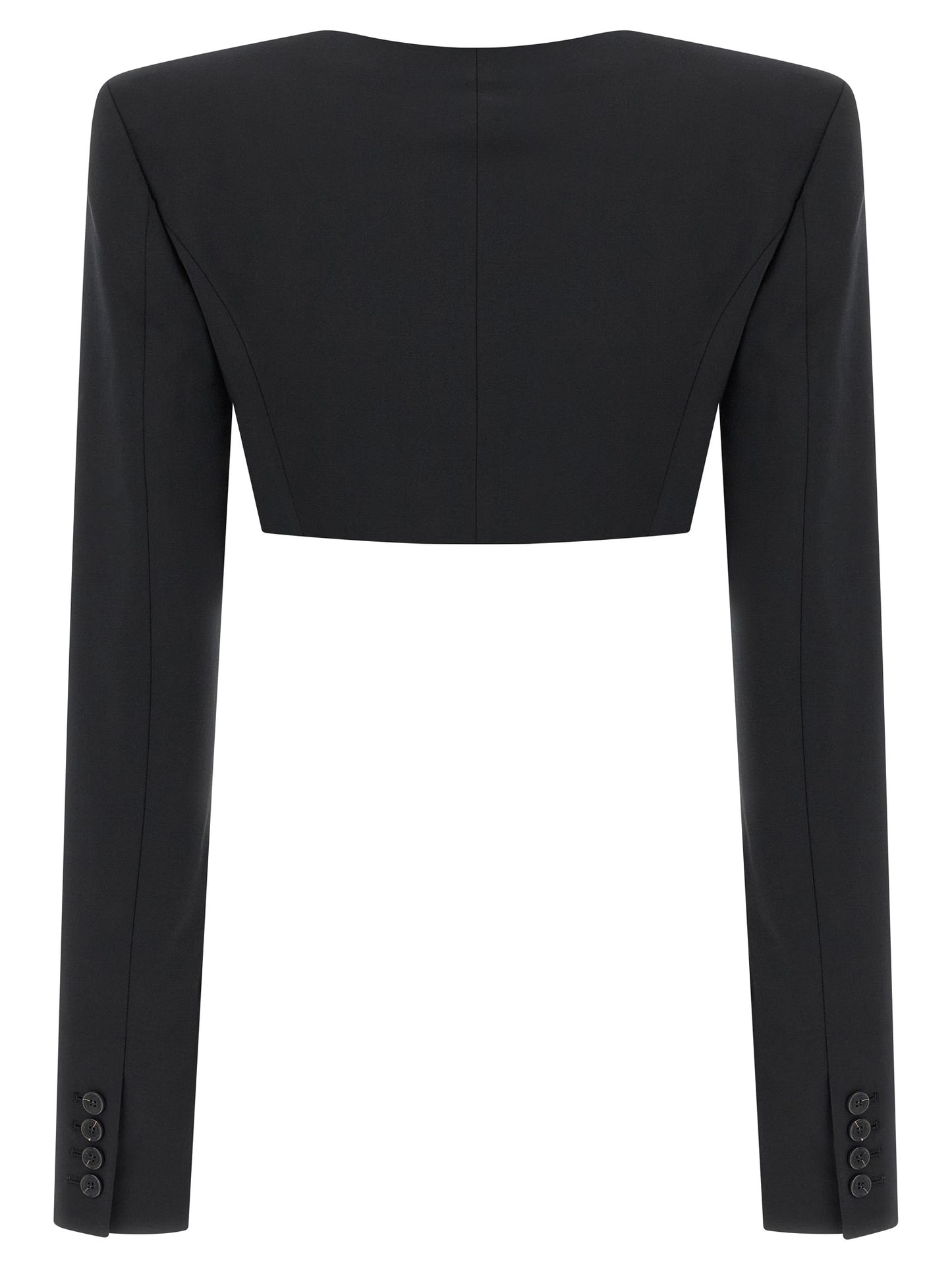 Nensi Dojaka Black Virgin Wool Blazer