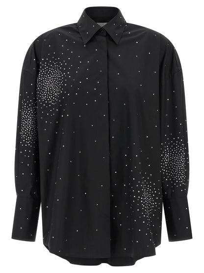 Giuseppe Di Morabito Black Cotton Blouse