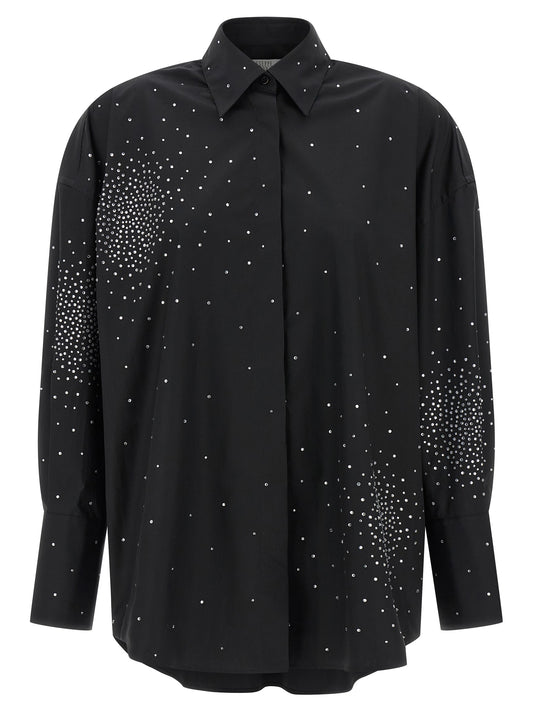 Giuseppe Di Morabito Black Cotton Blouse