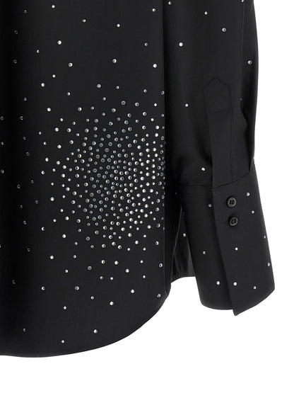 Giuseppe Di Morabito Black Cotton Blouse