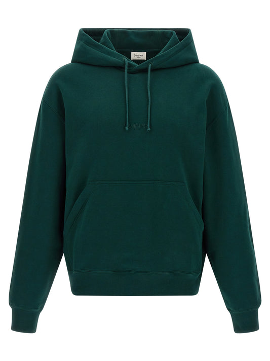 Saint Laurent Bicolor Cotton Sweatshirt
