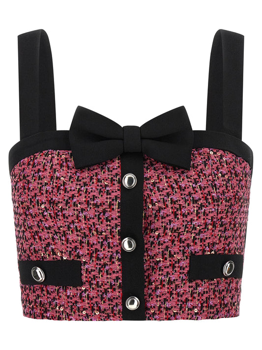 Alessandra Rich Multicolor Polyamide Tank Tops