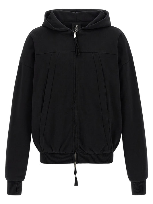 Thom Krom Black Cotton Sweatshirt