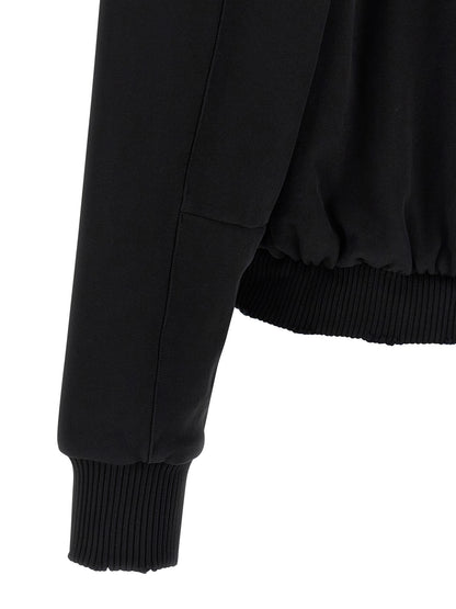 Thom Krom Black Cotton Sweatshirt
