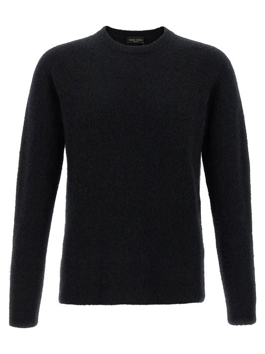 Roberto Collina Black Cashmere Cardigan