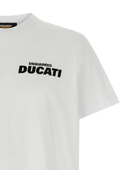 Dsquared² Bicolor Cotton T-Shirt