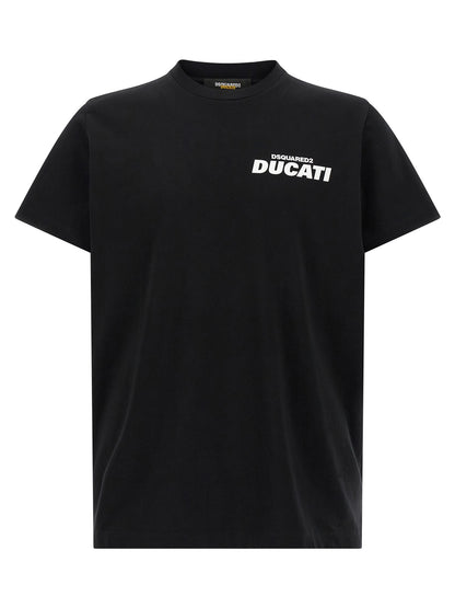 Dsquared² Bicolor Cotton T-Shirt