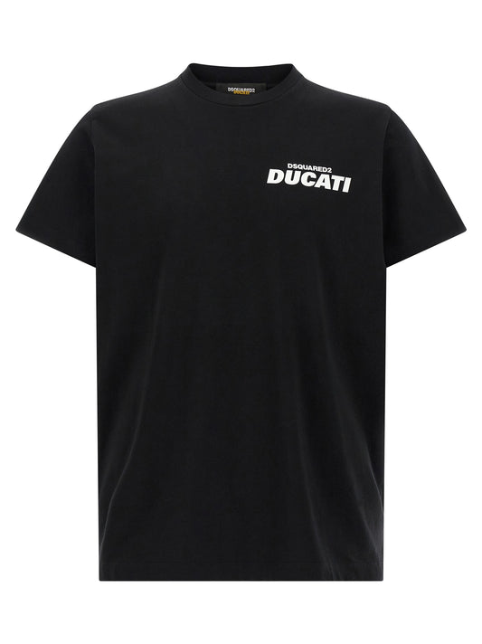 Dsquared² Bicolor Cotton T-Shirt