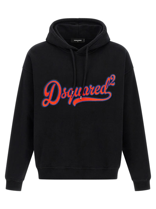 Dsquared² Black Cotton Sweatshirt