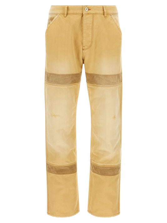 WALES BONNER Beige Cotton Casual Pants