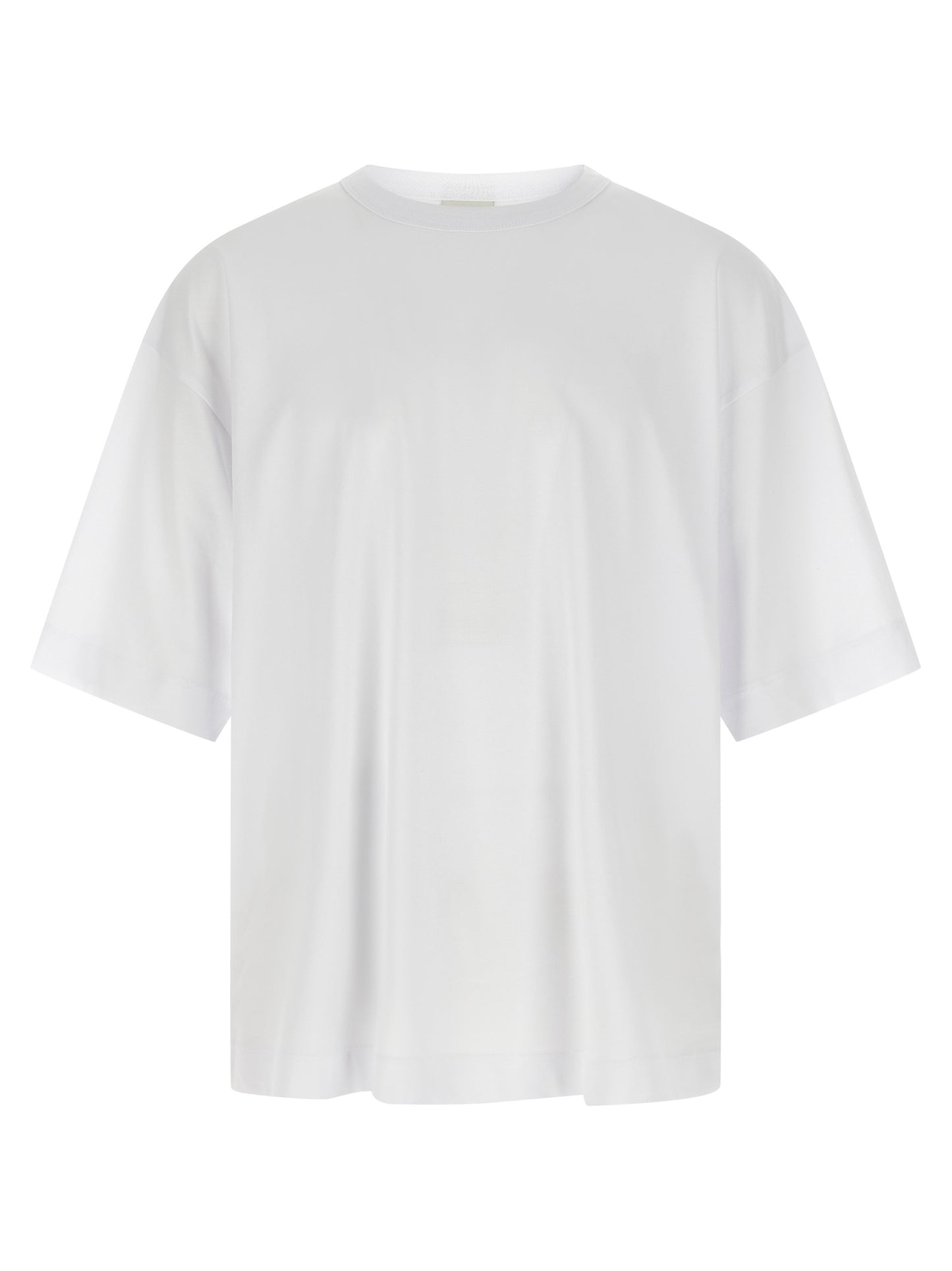 Dries Van Noten White Cotton T-Shirt