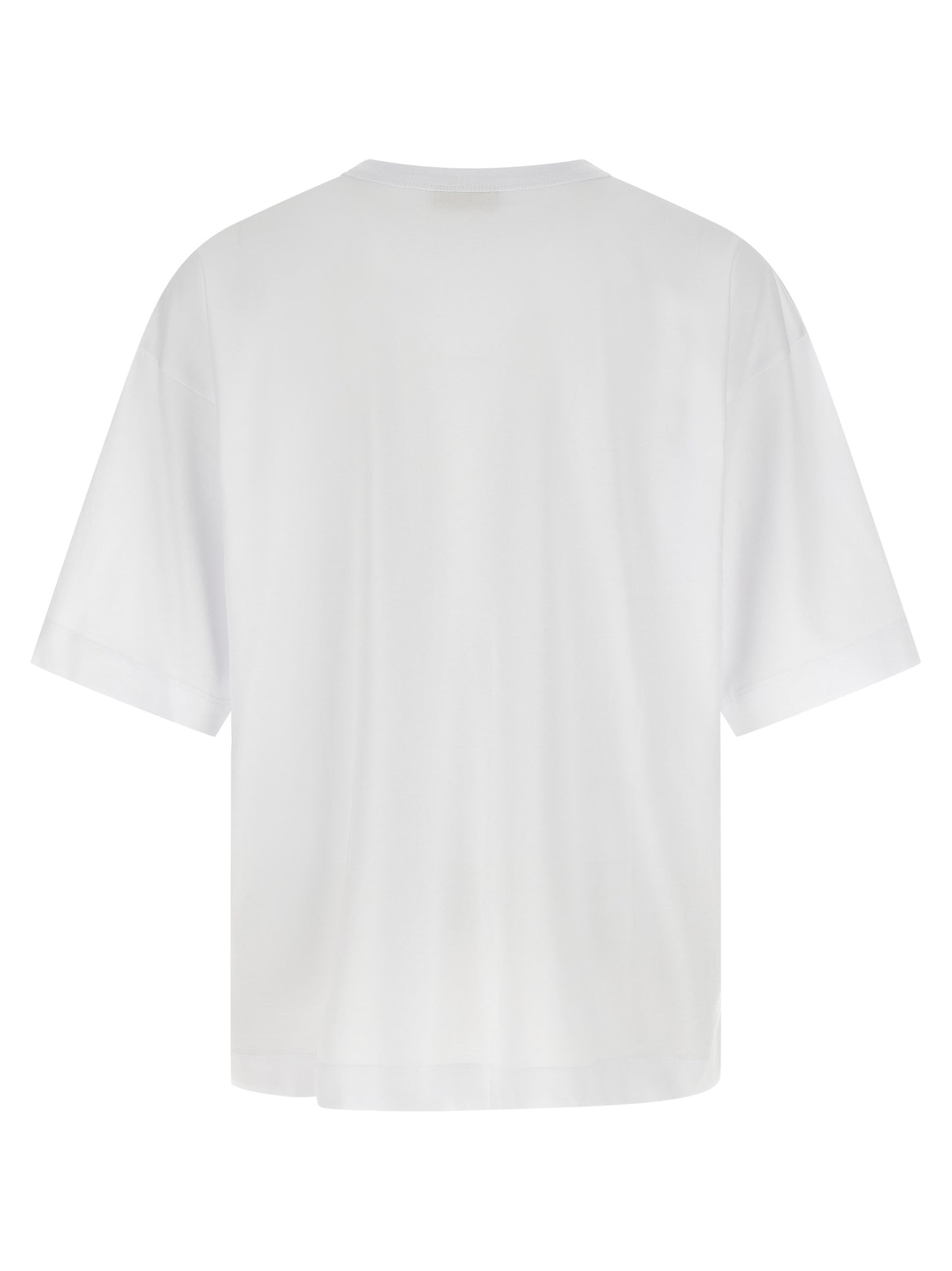 Dries Van Noten White Cotton T-Shirt