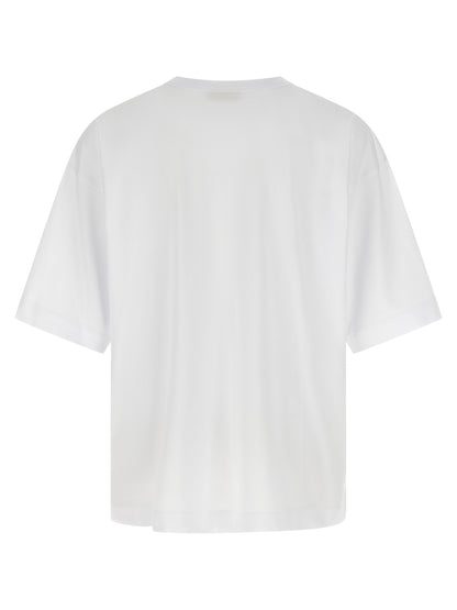 Dries Van Noten White Cotton T-Shirt