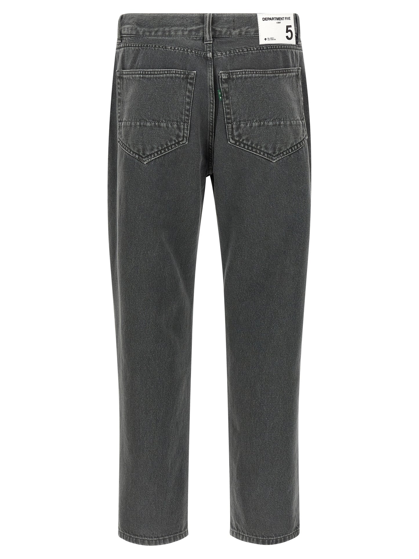 Department 5 Gray Cotton Cropped Jeans
