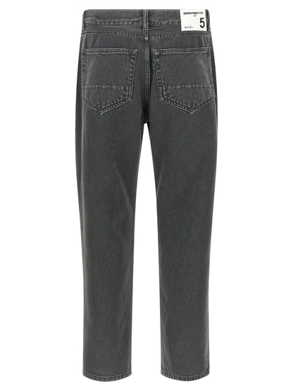 Department 5 Gray Cotton Cropped Jeans
