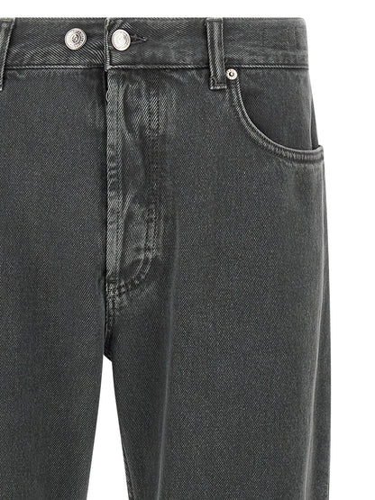 Department 5 Gray Cotton Cropped Jeans