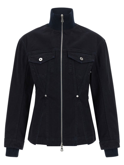 Jean Paul Gaultier Blue Cotton Denim Jacket