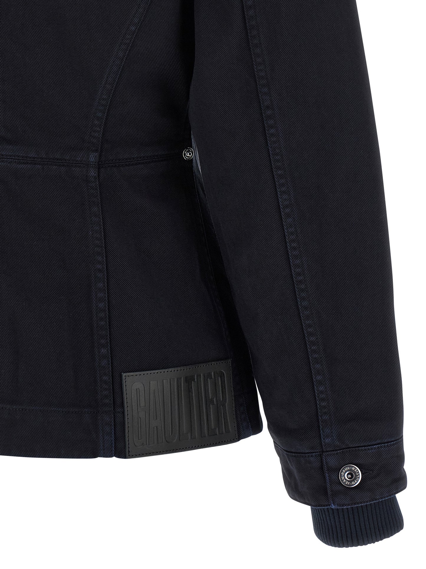 Jean Paul Gaultier Blue Cotton Denim Jacket