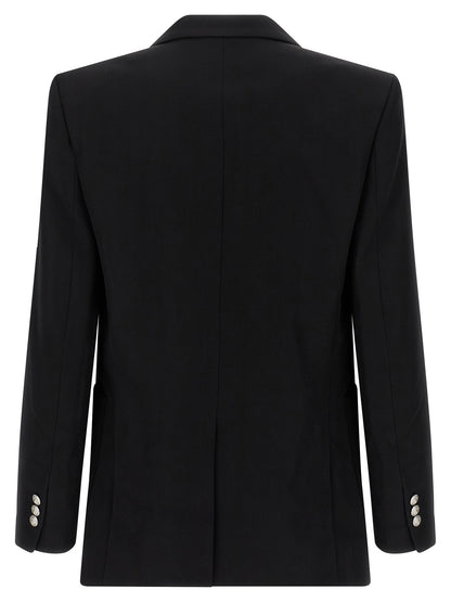 Balmain Black Virgin Wool Blazer