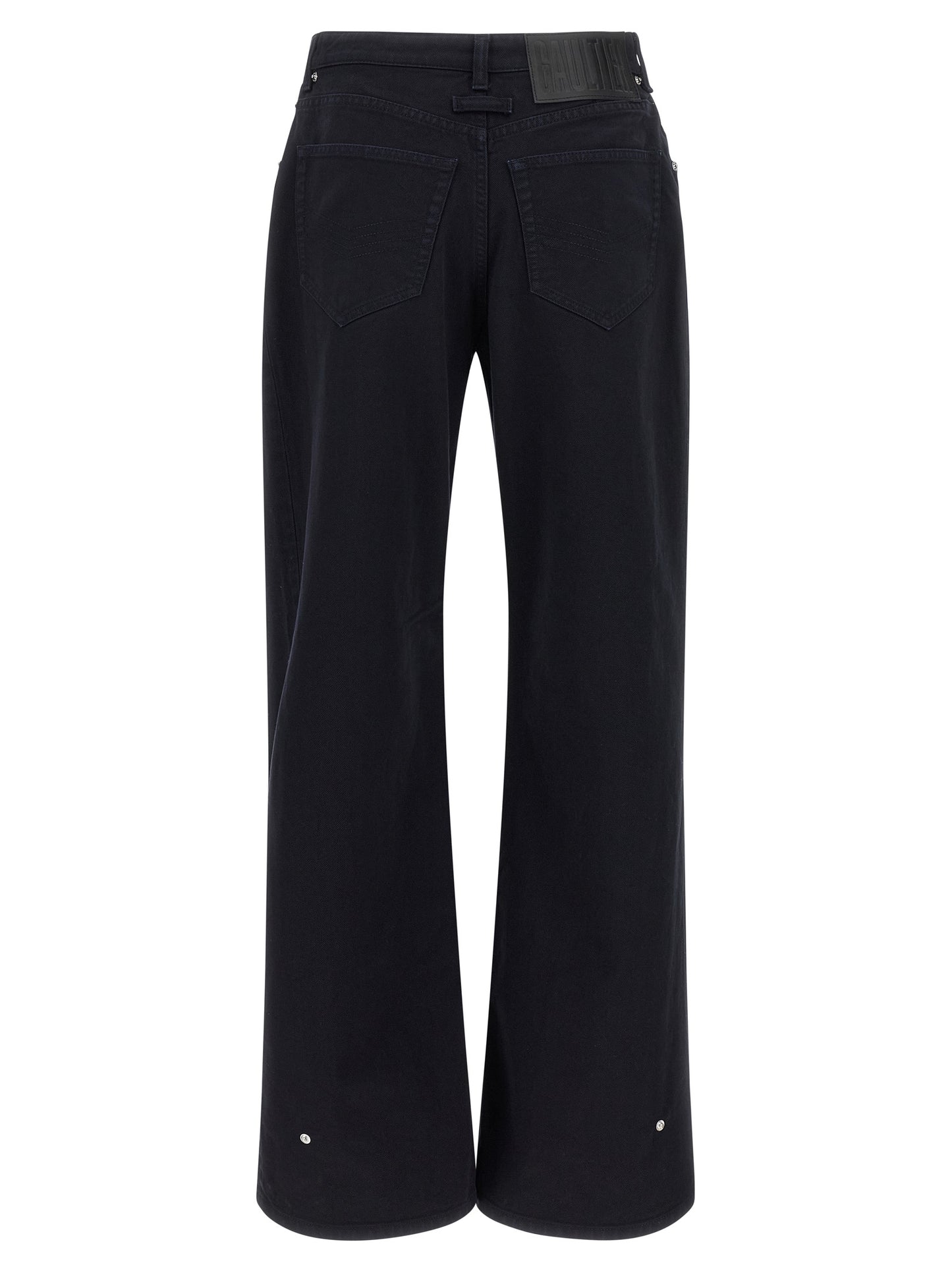 Jean Paul Gaultier Blue Cotton Jeans Denim