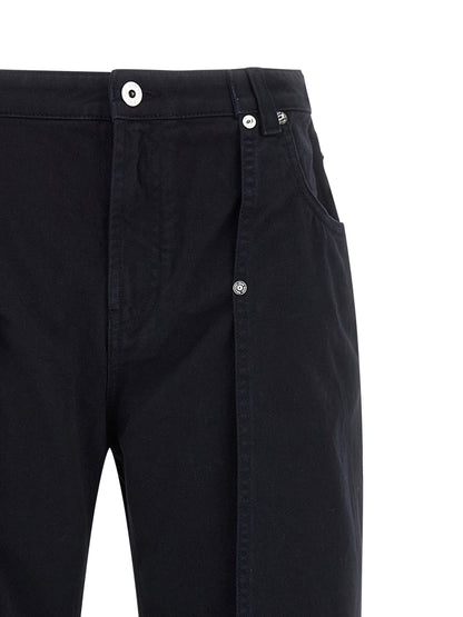 Jean Paul Gaultier Blue Cotton Jeans Denim
