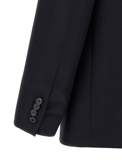 Dries Van Noten Blue Wool Blazer