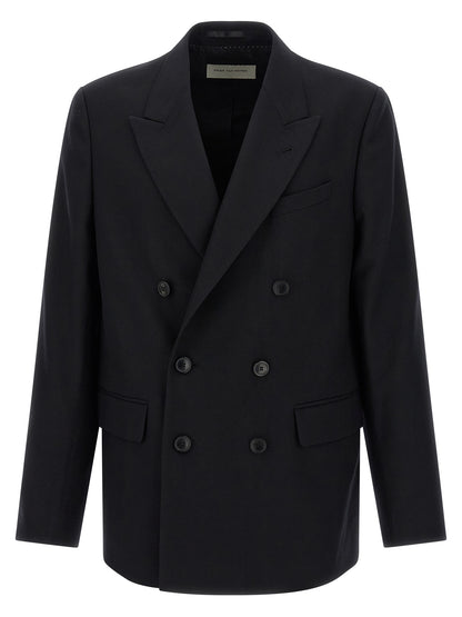 Dries Van Noten Black Wool Blazer
