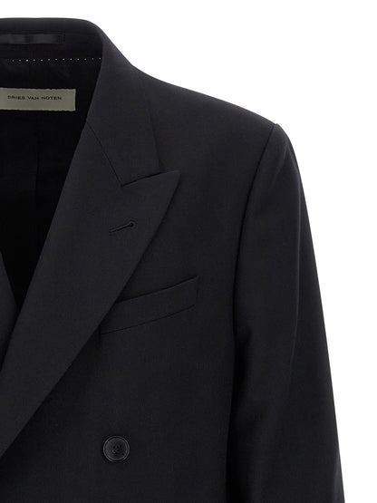 Dries Van Noten Black Wool Blazer