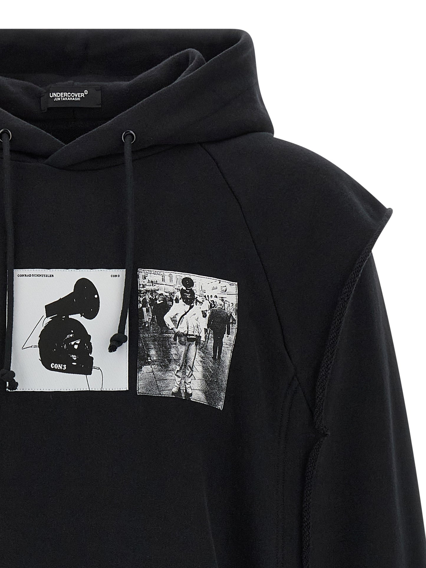 Undercover Black Cotton Sweatshirt