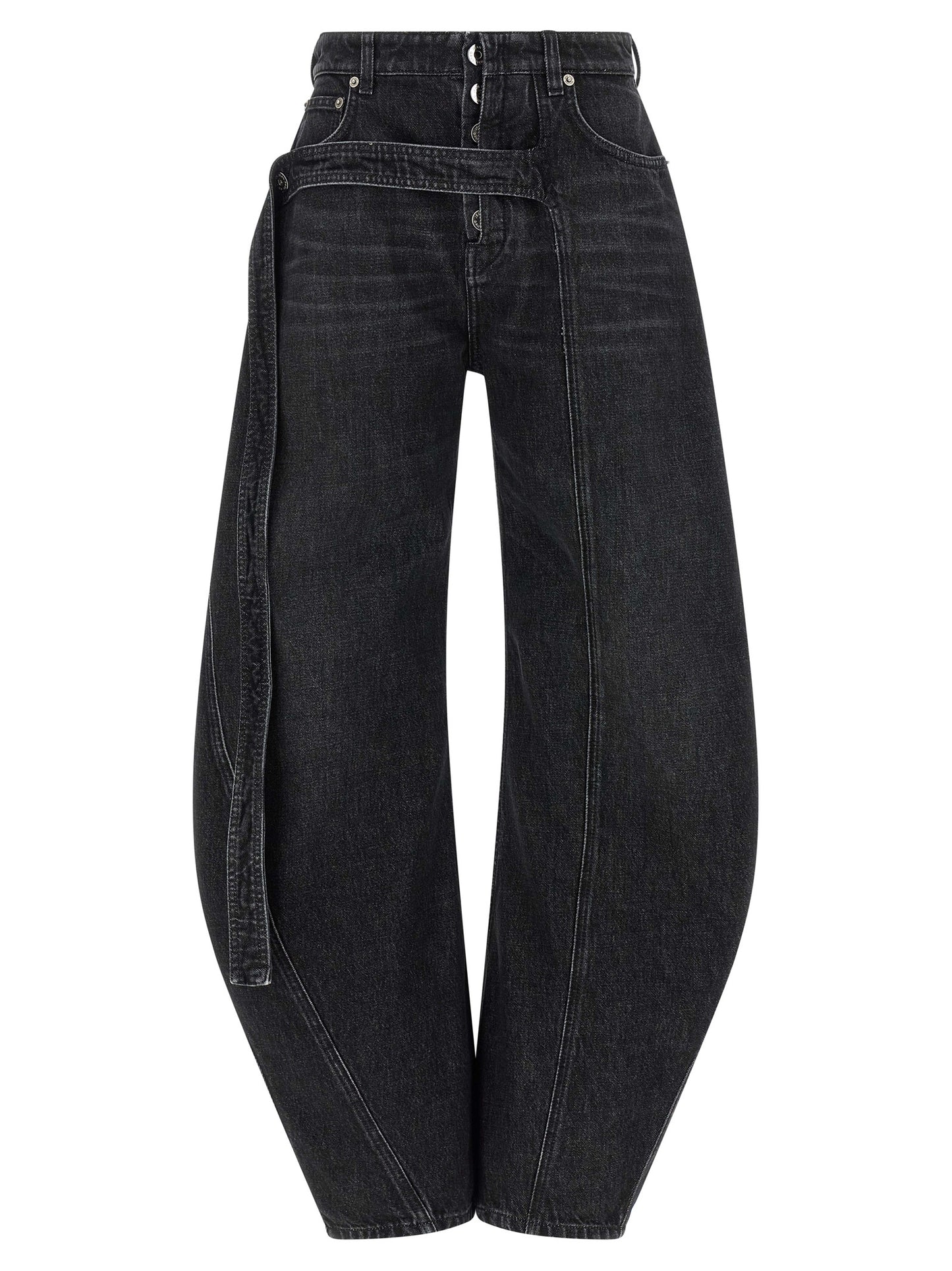 Jean Paul Gaultier Black Cotton Jeans Denim