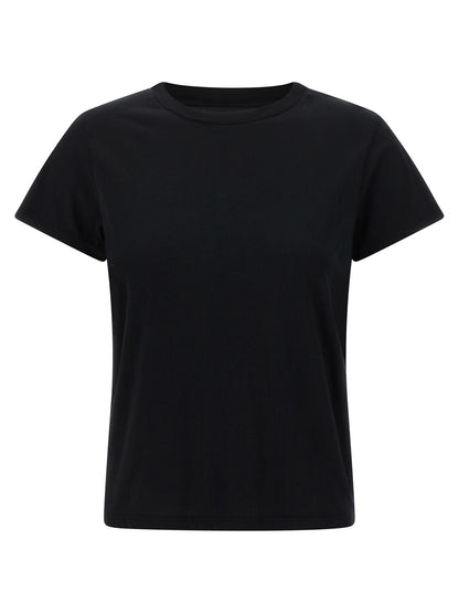 Mother Denim Black Cotton T-Shirt