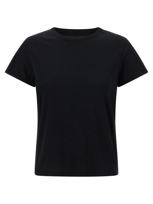 Mother Denim Black Cotton T-Shirt