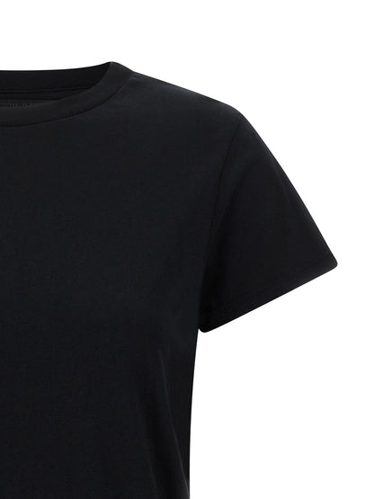 Mother Denim Black Cotton T-Shirt