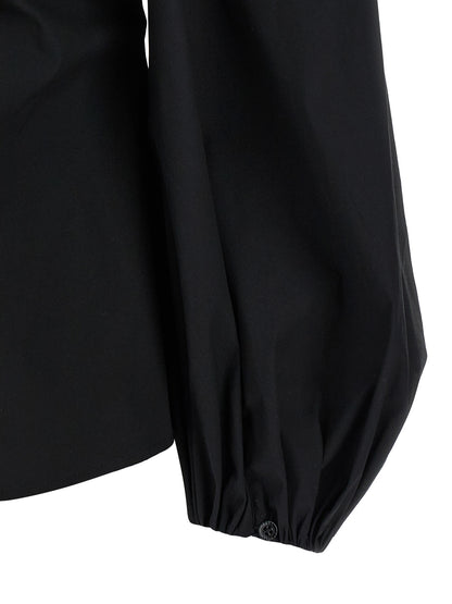 Carolina Herrera Black Cotton Tank Tops