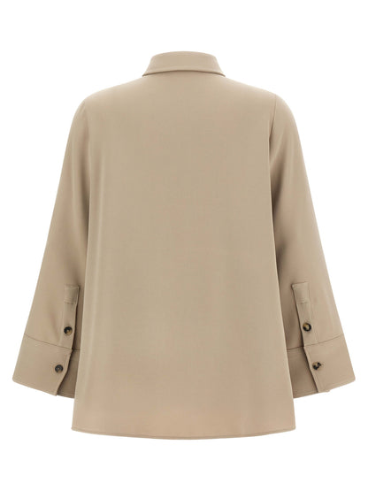 Alberto Biani Beige Triacetate Blouse