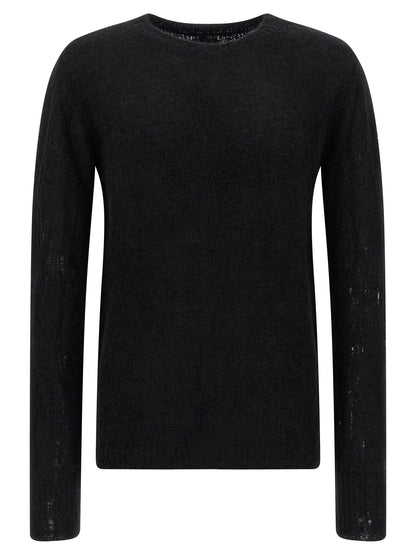 Thom Krom Black Wool Cardigan