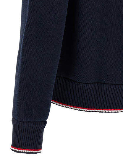 Thom Browne Blue Cotton Sweatshirt
