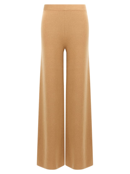 Max Mara Brown Wool Casual Pants