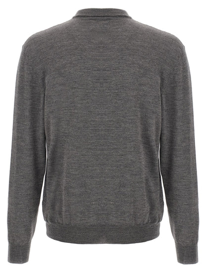 Magliano Gray Wool Cardigan