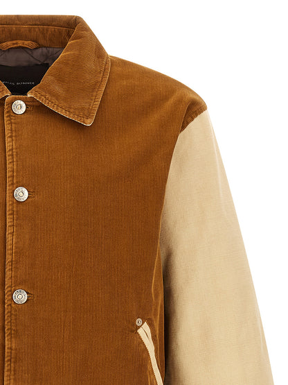 WALES BONNER Brown Cotton Bomber