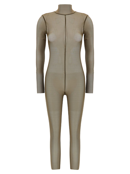 Norma Kamali Bicolor Polyamide Jumpsuit