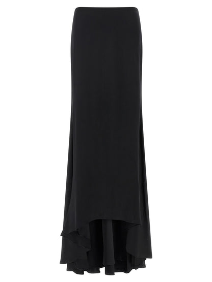 Armarium Black Silk Mini Skirt