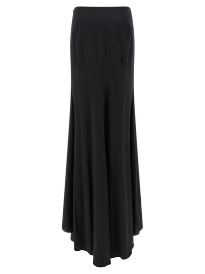 Armarium Black Silk Mini Skirt