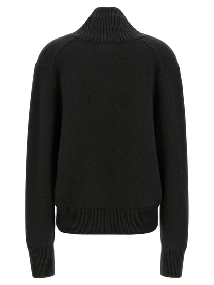 Loulou De Saison Black Cashmere Cardigan