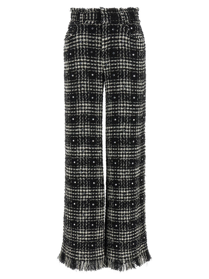 Giuseppe Di Morabito Bicolor Cotton Casual Pants
