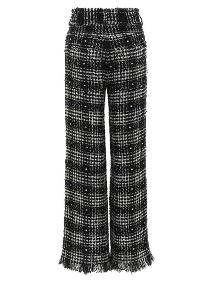 Giuseppe Di Morabito Bicolor Cotton Casual Pants