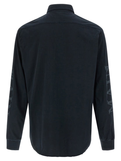 Balenciaga Black Cotton Blouse