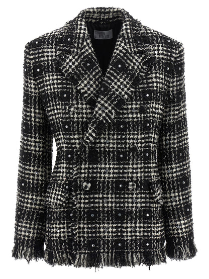 Giuseppe Di Morabito Bicolor Cotton Blazer