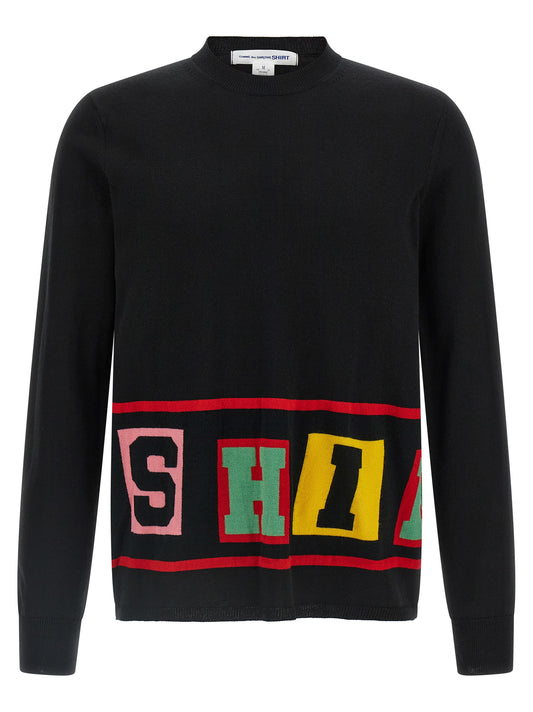 Comme Des Garçons Black Acetate Cardigan