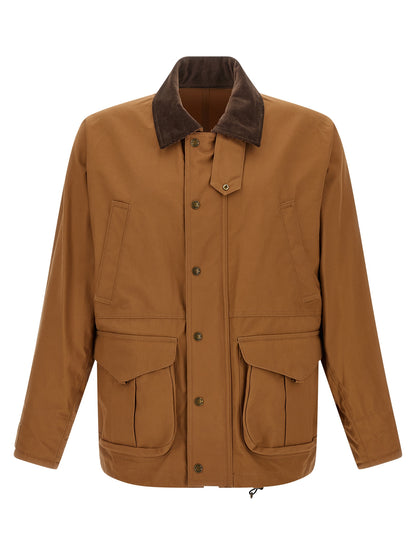 Junya Watanabe Brown Cotton Shell Jacket